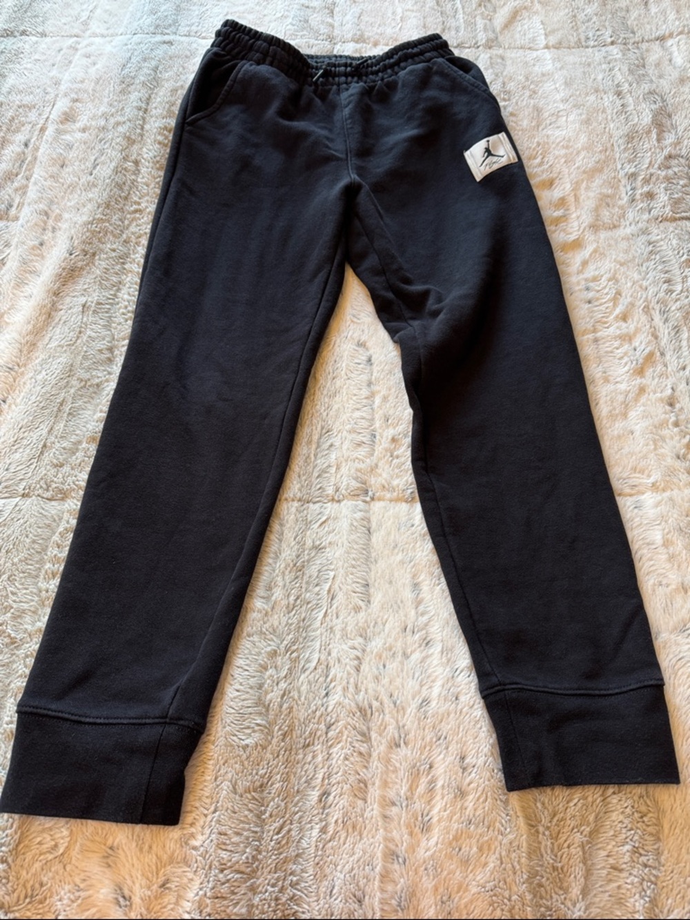 Nike Jordan Kids Black Fleece Sweatpants